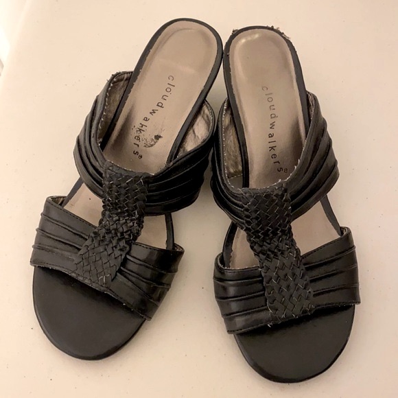 Cloudwalker Black Sandals